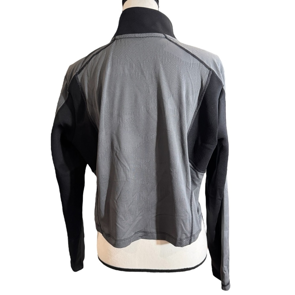 Nike Pro Cropped Quarter Zip Black L - Picture 6 of 8
